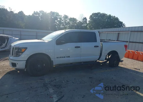 2018 Nissan Titan Sv из США, поврежденный, VIN 1N6AA1E68JN537804